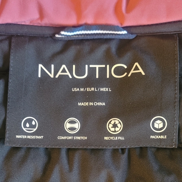 Nautica Mauve Puffer Jacket - Picture 8 of 9